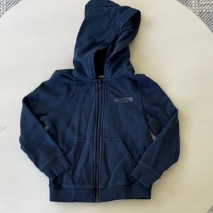 Vineyard Vines Kids Sun-washed Navy Zip-Up Hoodie